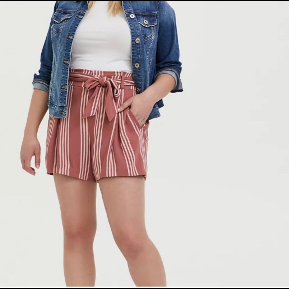 Torrid striped shorts - Picture 5 of 6